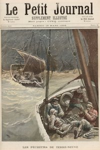 Fiskere fra Newfoundland, fra "Le Petit Journal", 19. marts 1892