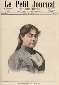 Dronning Natalija af Serbien (1859-1941) fra 