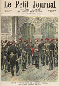 Retur af Æreslegionens Grand Cordon til Egyptens nye Khedive, fra 