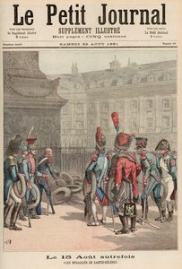 Den 15. august i Old: Helena-medaljerne, fra "Le Petit Journal", 22. august 1891