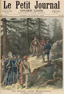 The Corsican Bandit, Jacques Bellacoscia, Surrendering to the Police, fra 