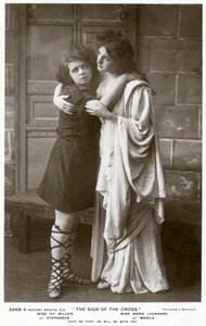 Ivy Millais og Marie Leonhard, skuespillerinder, omkring 1900-tallet. af Foulsham and Banfield