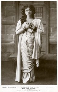Marie Leonhard, skuespillerinde, omkring 1900-tallet.
