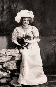 Marie Studholme 1875-1930, engelsk skuespillerinde, 1900-tallet. af Foulsham and Banfield
