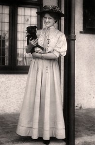 Zena Dare 1887-1975, engelsk skuespillerinde, begyndelsen af det 20. århundrede. af Foulsham and Banfield
