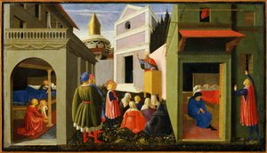 Italien, Rom, Historier om Sankt Nikolaus af Fra (c.1387 1455) Angelico