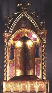 Tabernakel med Kristus og englene af Fra (c.1387 1455) Angelico