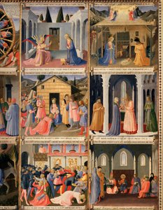 Leben Christi, Armadio degli Argenti von Fra  Angelico