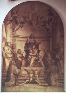 Det store råds altertavle, 1510 (se også 94717-21) af Fra 1472-1517 Bartolommeo