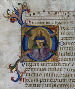 Ms 531 f.169v Historikert initial 