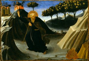 St. Anthony Abbot skyr guldmessen, 1430