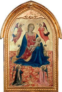 Jomfru og barn med engle, c1425 af Fra Angelico
