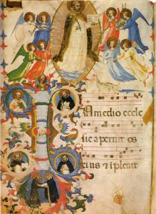 Sankt Domenico i herlighed af Fra Angelico