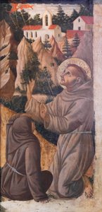 Frans af Assisi modtager stigmata af Fra Diamante