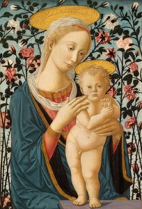 Madonna og barn. Omkring 1470 af Fra Filippo Lippi