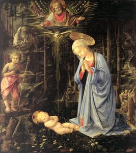 Tilbedelsen i skoven, 1459