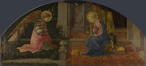 Bebudelses-Medici-panelet, ca. 1450 af Fra Filippo Lippi