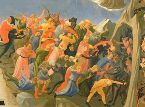 The Last Judgment Detail, ca 1432. af Fra Giovanni Angelico da Fiesole