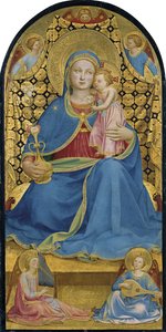Ydmyghedens Jomfru Madonna dell Umilitá, ca. 1433-1434 af Fra Giovanni Angelico da Fiesole