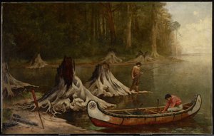 Relikvier fra Urskoven, Canada, 1885 af Frances Anne Hopkins