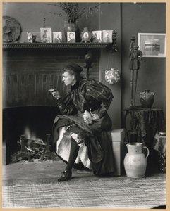 Frances Benjamin Johnston, Selvportræt (som 