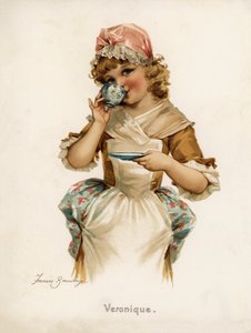 Piger: Veronique (farve litho)