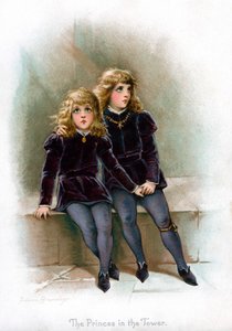 Prinserne i tårnet, 1897.