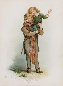 Tiny Tim (chromolitho)
