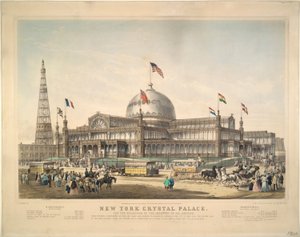 New York Crystal Palace: Til udstillingen af alle nationers industri. af Frances Flora Bond Palmer