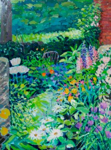 English Country Garden, 2018 (akryl på lærred)