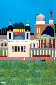 Greenwich Royal Park, 2009 (collage på papir)