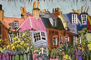 Afslapning i Urtehaven, Greenwich Park, London af Frances Treanor