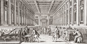 Laurentian Library, slutningen af det 18. århundrede. af Francesco (after) Bartolozzi