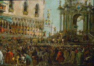 Skærtorsdagsfesten i Venedig: Ekvilibrister ...