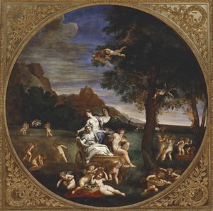 Jordens element, 1625-28 af Francesco Albani