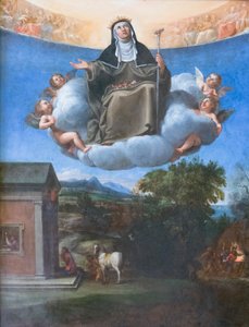 St Elizabeth i herlighed af Francesco Albani