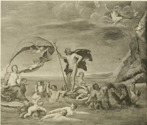 Det maritime rige, Neptun og Amphitrite af Francesco Albani