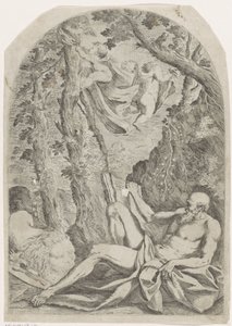 Sankt Jerome af Francesco Amato