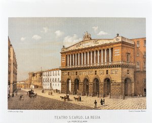 Italien, Napoli, San Carlo Teater