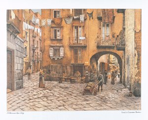 Italien, Napoli, Sopportico de 