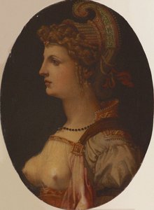 Ideelt portræt af en dame Portræt af Vittoria Colonna.