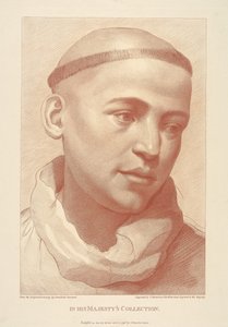 En munks hoved af Francesco Bartolozzi
