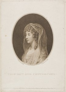 Anne grevinde Cowper af Francesco Bartolozzi