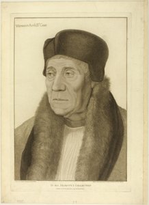 Ærkebiskop Warham af Francesco Bartolozzi