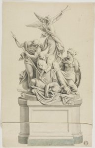 Begravelsesmonument af Francesco Bartolozzi