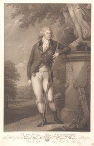 Hans Kongelige Højhed, prinsen af Wales af Francesco Bartolozzi