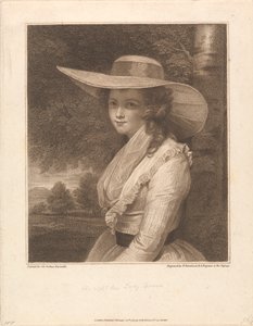 Lavinia, grevinde Spencer, visgrevinde Althorp af Francesco Bartolozzi