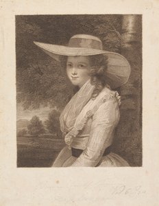 Lavinia Spencer (født Bingham), grevinde Spencer af Francesco Bartolozzi