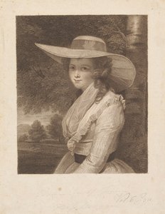 Lavinia Spencer (født Bingham), grevinde Spencer af Francesco Bartolozzi