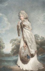 Miss Elizabeth Farren, grevinde af Derby, 1792., 1792. af Francesco Bartolozzi